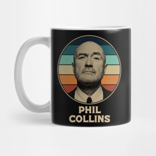 retro Phil Collins Mug